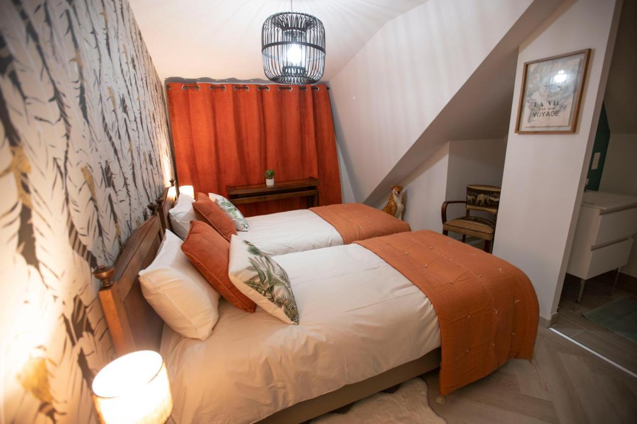 Chambre Jungle Dans Maison D'Hote "Le Petit Clouet"- Rochecorbon Exterior foto